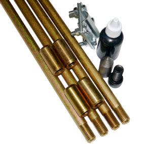 Комплект заземлення 6 метрів d20 mm оцинкований 42 060