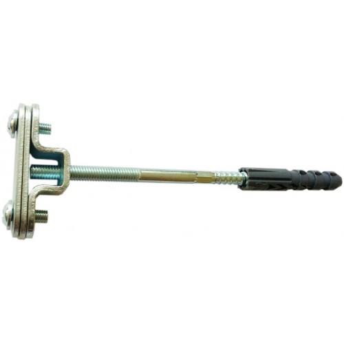 Тримач полоси металевий з дюбелем 140