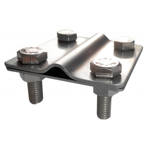 Затискач полоса/дріт d8-10 (нержавійка)