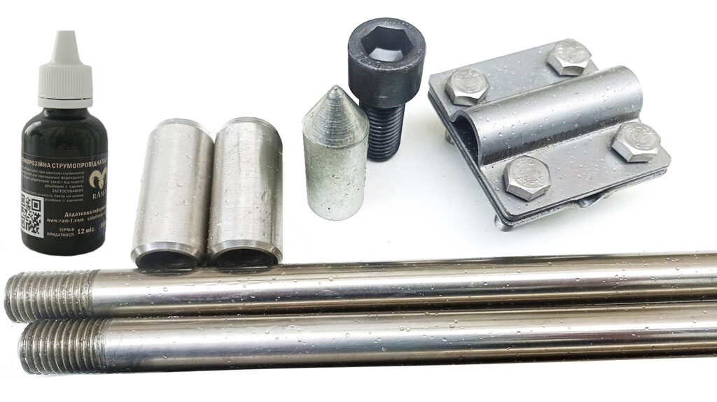 Комплект заземлення R3m 43030 Нержавіюча сталь