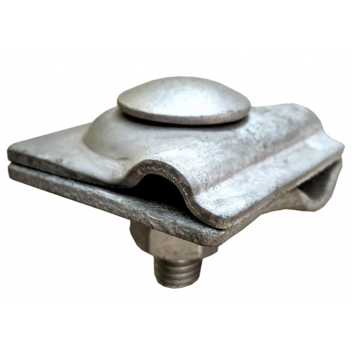 Затискач круглого провідника універсальний М10 гарячооцинкований