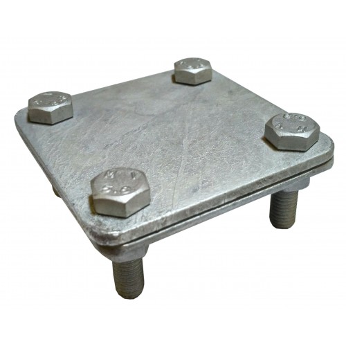 Затискач полоса/полоса 40 (гар. оцинк.)