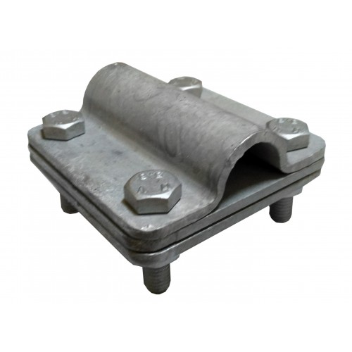 Затискач прут d16-20/полоса 40 (гар.оцинк.)