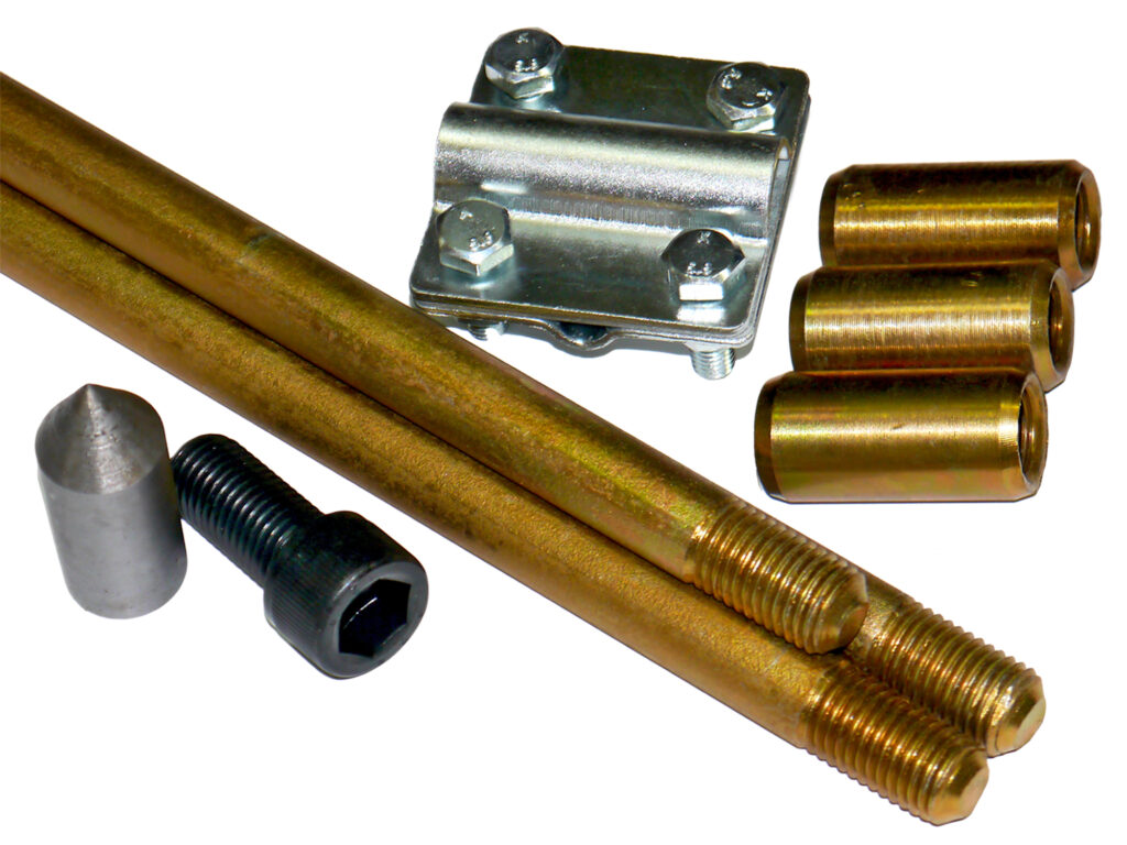 Комплект заземлення оцинкований R4,5m d16mm 40045