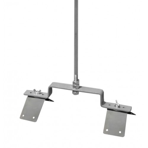 Коньковий блискавкоприймач 2м (кутовий)