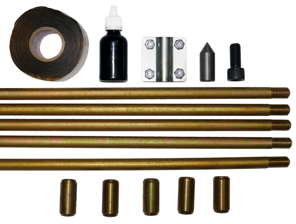 Комплект заземлення 7,5 метрів d20 mm оцинкований 42 075