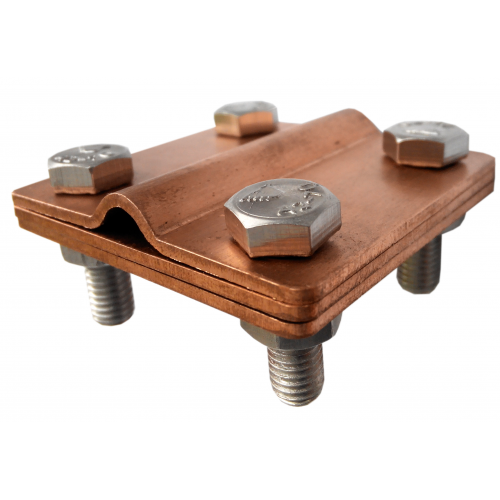 Затискач полоса/дріт d8-10 (мідь)