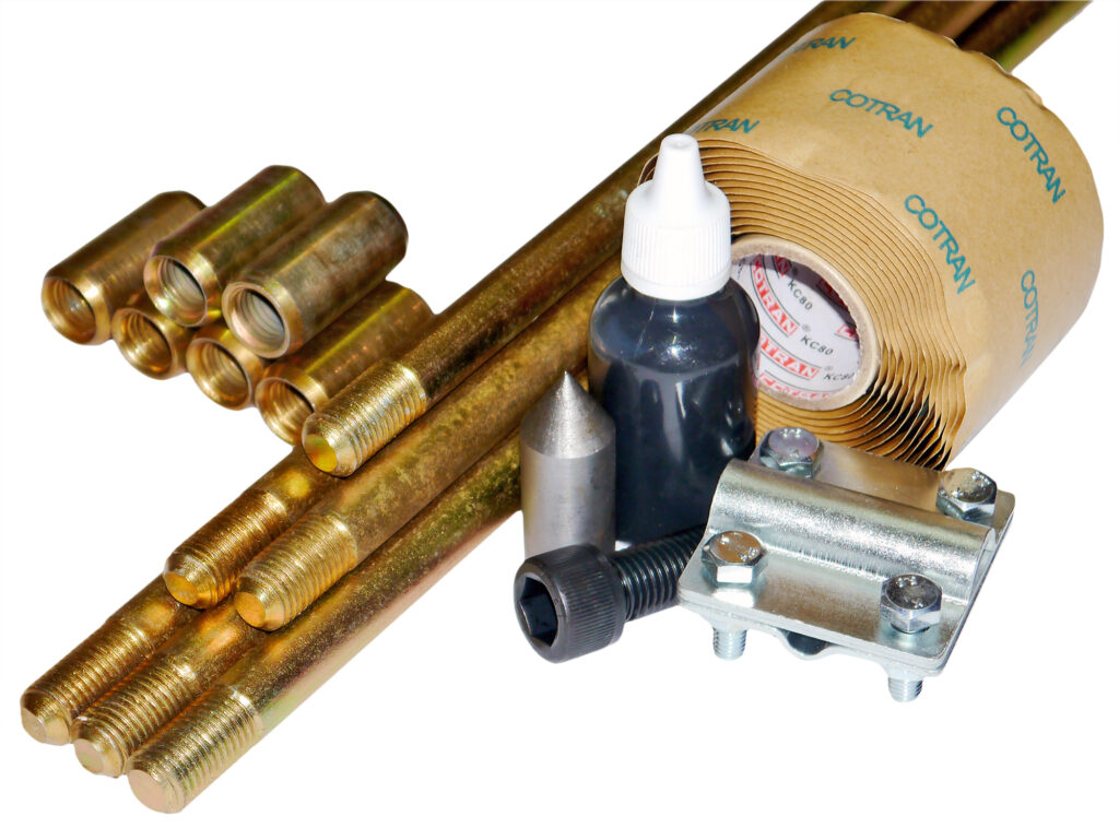 Комплект заземлення оцинкований R9m d16mm 40090