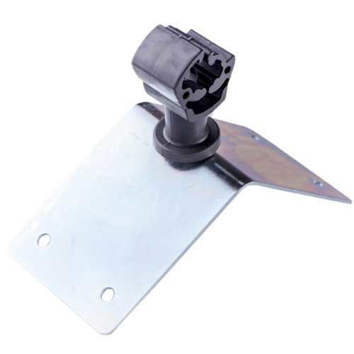 Тримач коньковий кутовий сірий