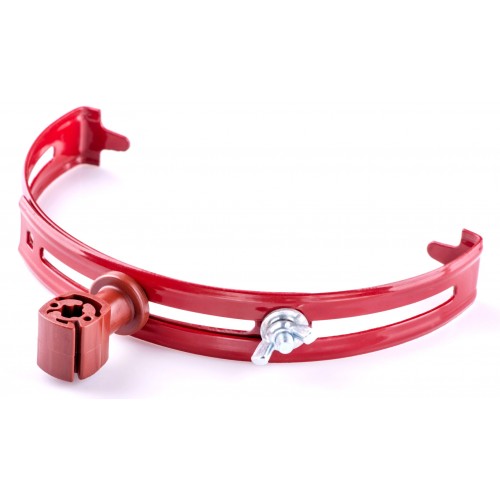 Тримач коньковий півкруглий червоний