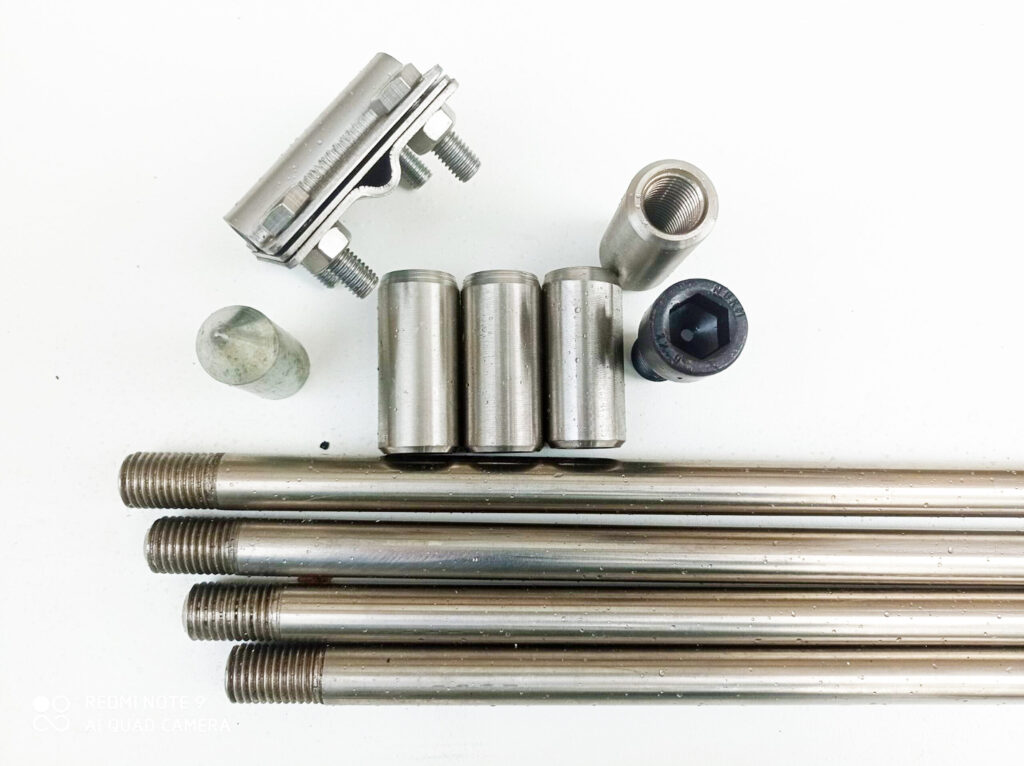 Комплект заземлення R6m 43060 Нержавіюча сталь